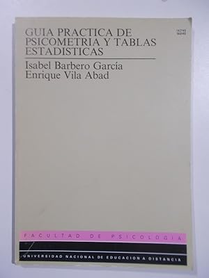 Guía práctica de psicometría y tablas estadísticas