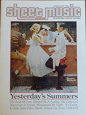 Seller image for Sheet Music Magazine: June/July1985 Volume 9, Number 6 (Standard Piano/ Guitar) for sale by Faith In Print