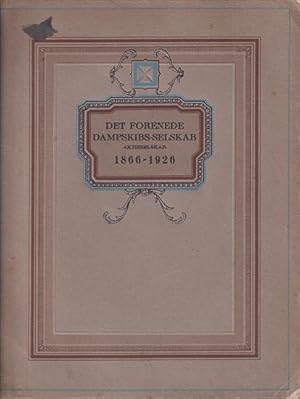 Bild des Verkufers fr DET FORENEDE DAMPSKIBS-SELSKAB Aktieseldkab 1866-1926 zum Verkauf von Jean-Louis Boglio Maritime Books