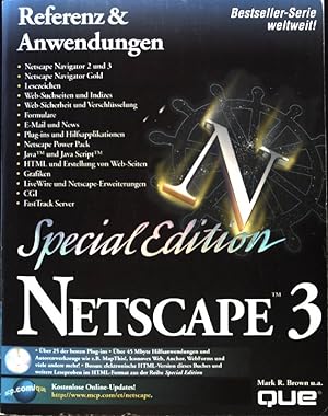 Seller image for Netscape 3 : Referenz & Anwendungen ; Special edition; for sale by books4less (Versandantiquariat Petra Gros GmbH & Co. KG)