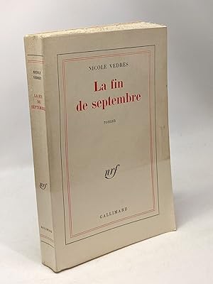 Seller image for La fin de septembre for sale by crealivres