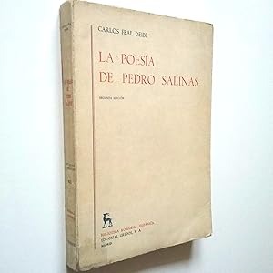 Seller image for La poesa de Pedro Salinas for sale by MAUTALOS LIBRERA