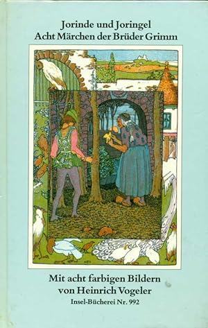 Jorinde und Joringel. Acht Märchen der Brüder Grimm. Insel-Bücherei Nr. 992. Mit acht farbigen Bi...