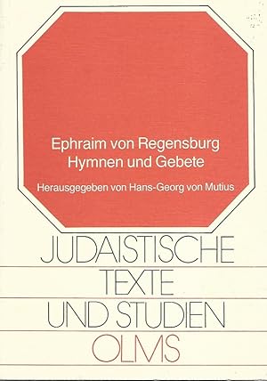 Seller image for Hymnen und Gebete. Ins Deutsche bersetzt und erlutert von Hans-Georg von Mutius / Judaistische Texte und Studien ; Bd. 10. for sale by Lewitz Antiquariat