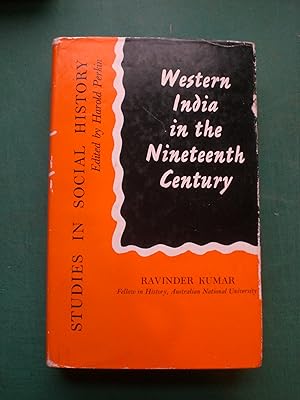 Seller image for Western India in the Nineteenth Century. A study in the social history of the Maharastra for sale by Black Box Books