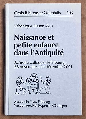 Image du vendeur pour Naissance et petite enfance dans l'Antiquit mis en vente par Meretseger Books