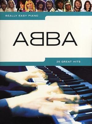 Image du vendeur pour Really Easy Piano : Abba mis en vente par AHA-BUCH GmbH