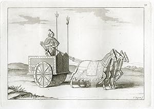 Bild des Verkufers fr Antique Print-WAR EQUIPMENT-CHINA-PL.XXI.-Ferrario-Bigatti-c.1827 zum Verkauf von Pictura Prints, Art & Books