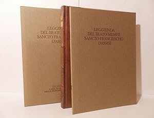 Bild des Verkufers fr Leggienda del Beato Messer Sancto Franciescho d'Assisi zum Verkauf von Libreria Spalavera