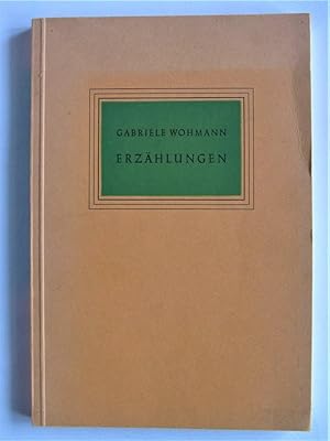 Gabriele Wohmann. Erzählungen