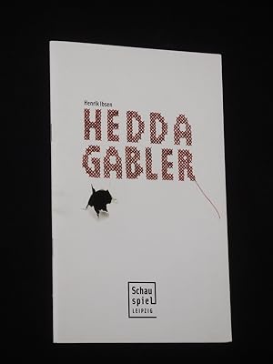 Immagine del venditore per Programmheft 9 Schauspiel Leipzig 2006/ 07. HEDDA GABLER von Ibsen. Insz.: Markus Dietz, Bhnenbild/ Kostme: Franz Lehr, techn. Direktor: Gnter Gruber. Mit Stephanie Schnfeld (Hedda), Thomas Huber (Tesman), Susanne Stein, Silvia Weiskopf, Andreas Keller, Alexander Gamnitzer, Julia Berke venduto da Fast alles Theater! Antiquariat fr die darstellenden Knste