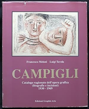 Seller image for Campigli. Catalogo ragionato dell'opera grafica (litografie e incisioni) 1930 - 1969. No. 79 for sale by Graphem. Kunst- und Buchantiquariat