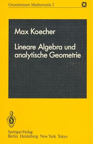 Seller image for Lineare Algebra und analytische Geometrie. for sale by Antiquariat Bernhardt
