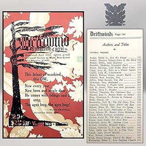 Driftwind [December 1940] A Magazine of Verse