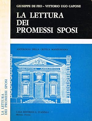 Bild des Verkufers fr La lettura dei Promessi sposi Antologia della critica manzoniana zum Verkauf von Biblioteca di Babele