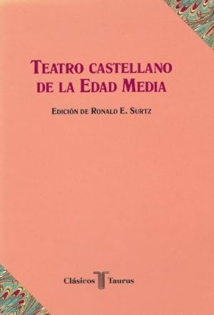 Imagen del vendedor de Teatro castellano de la Edad Media. a la venta por La Librera, Iberoamerikan. Buchhandlung
