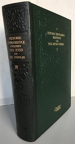 Histoire universelle illustrée des pays et des peuples tome IV nouvelle édition