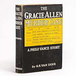 The Gracie Allen Murder Case; A Philo Vance Story