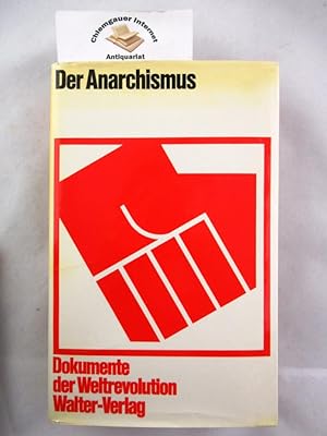 Imagen del vendedor de Der Anarchismus. a la venta por Chiemgauer Internet Antiquariat GbR