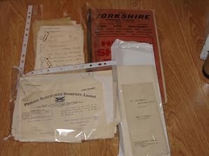 A collection of Assorted Correspondence, Billheads, Debtors List, legal Opinion and Other Material.