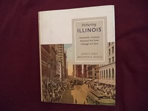 Immagine del venditore per Picturing Illinois. Twentieth-Century Postcard Art from Chicago to Cairo. venduto da BookMine