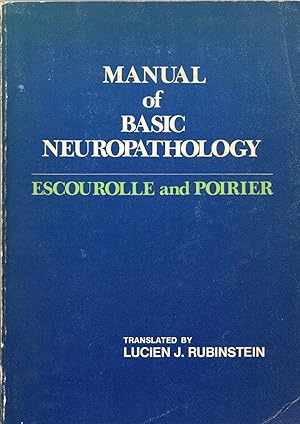 Imagen del vendedor de Manual of Basic Neuropathology, a la venta por Cider Creek Books