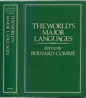 Immagine del venditore per The World's Major Languages venduto da Between the Covers-Rare Books, Inc. ABAA