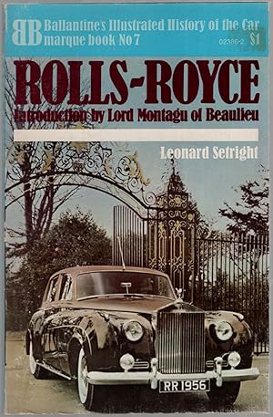 Imagen del vendedor de Rolls-Royce a la venta por Between the Covers-Rare Books, Inc. ABAA