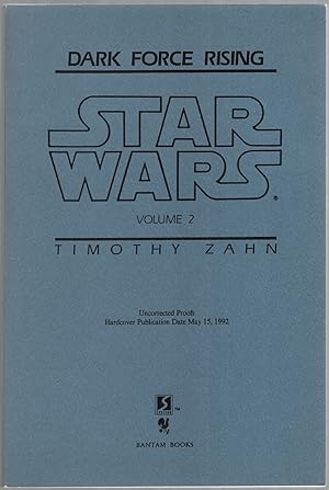 Immagine del venditore per Star Wars: Dark Force Rising. Volume 2 venduto da Between the Covers-Rare Books, Inc. ABAA