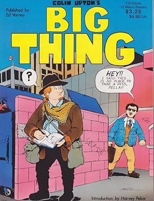 Seller image for Colin Upton's Big Thing, Vol 1 for sale by Heights Catalogues, Books, Comics