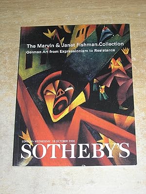 Sotheby's London The Marvin & Janet Fishman Collection Wednesday 18 October 2000