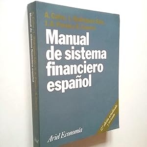 Imagen del vendedor de Manual de sistema financiero espaol a la venta por MAUTALOS LIBRERA