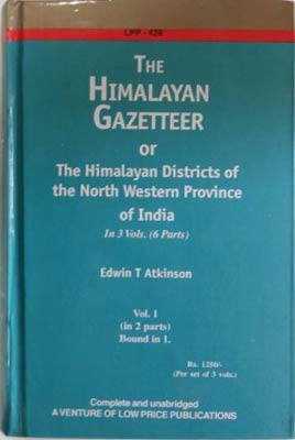 Seller image for Himalayan Gazetteer or the Himalayan Districts of the North Western Province of India . 3 Vols., The for sale by SEATE BOOKS