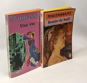 Image du vendeur pour Une vie + Boule de Suif --- 2 livres mis en vente par crealivres