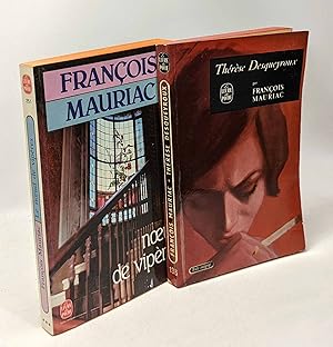 Seller image for Thrse Desqueyroux + Le noeud de vipres -- 2 livres for sale by crealivres