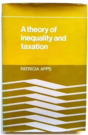 Bild des Verkufers fr A Theory of Inequality and Taxation zum Verkauf von PsychoBabel & Skoob Books