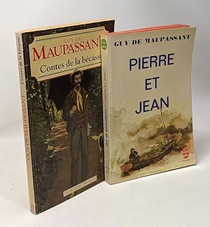 Bild des Verkufers fr Les Contes de la Bcasse + Pierre et Jean --- 2 livres zum Verkauf von crealivres
