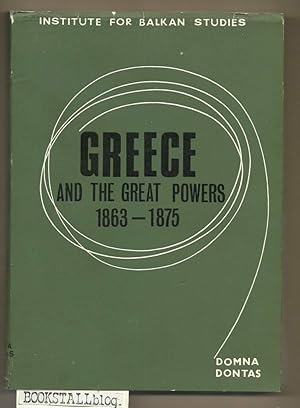 Greece and the Great Powers, 1863-1875