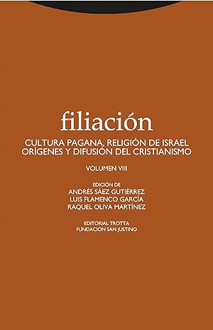 Immagine del venditore per Filiacin VIII Cultura pagana, religin de Israel, orgenes y difusin del cristianismo venduto da Imosver