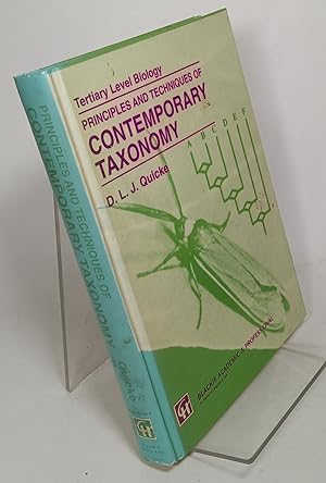 Principles and Techniques of Contemporary Taxonomy (Tertiary Level Biology)