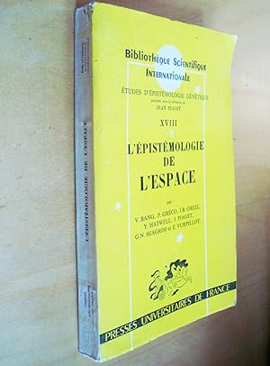 L'épistémologie de l'espace