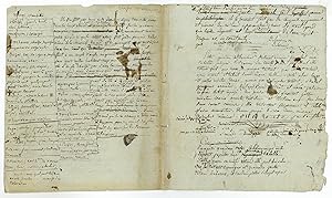 Bild des Verkufers fr Autograph manuscript signed ("Delacroix"). zum Verkauf von Antiquariat INLIBRIS Gilhofer Nfg. GmbH