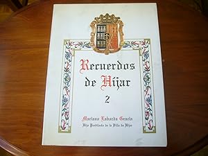 Imagen del vendedor de RECUERDOS DE HJAR. TOMO 2. a la venta por EL ACCIPIES