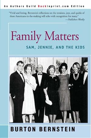 Imagen del vendedor de Family Matters : Sam, Jennie and the Kids a la venta por GreatBookPrices