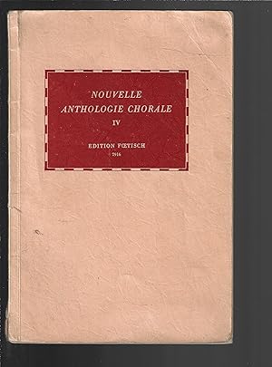 nouvelle anthologie chorale 4