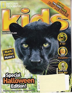 National Geographic Kids October 2003 Special Halloween Issue! Super Two-Sided Issue