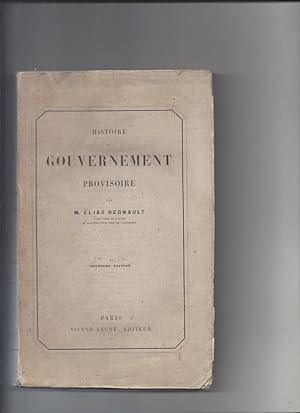 Histoire du gouvernement provisoire