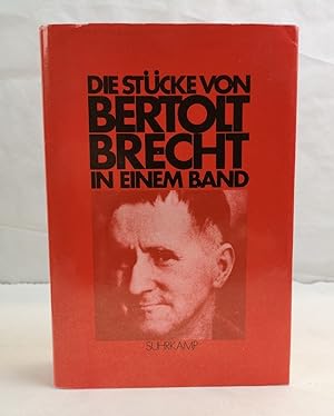 Immagine del venditore per Die Stcke von Bertolt Brecht in einem Band venduto da Antiquariat Bler