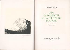 Ode Fragmentée A La Bretagne Blanche. Avec un frontispice de Ed Sommer.