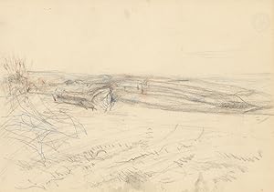 Seller image for Frank Griffith (1889-1979) - Early 20th Century Coloured Pencil, A Landscape for sale by Sulis Fine Art